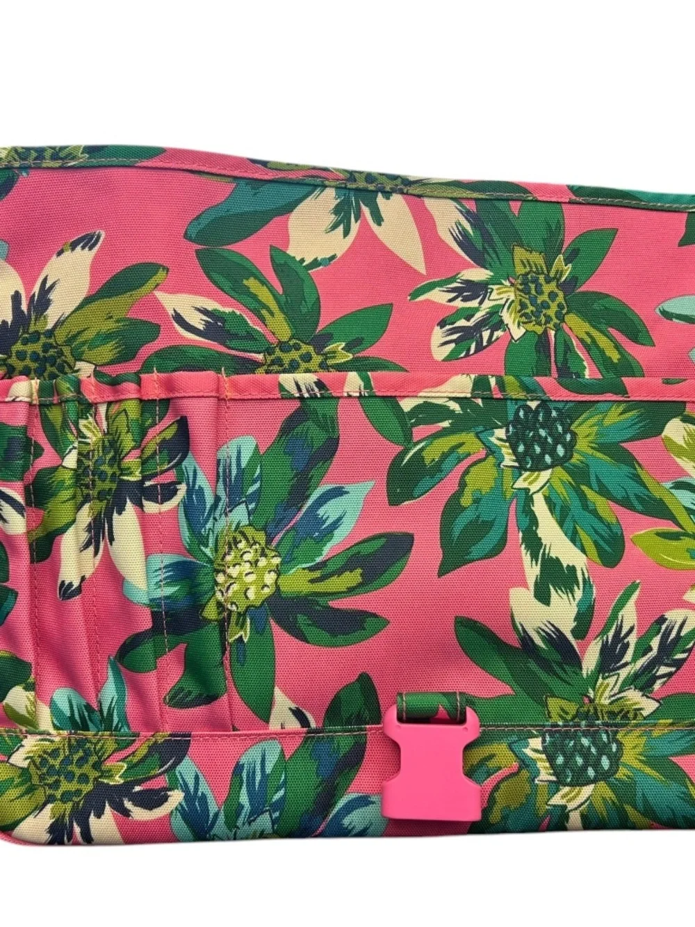 Vera Bradley Tropical Print Messenger Book Bag